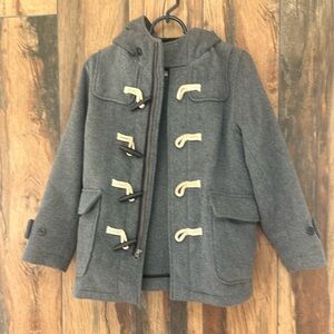 Gap Kids wool pea coat with hood